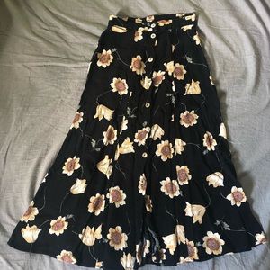 Sunflower Midi Skirt